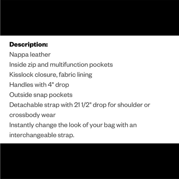 “SOLD” Coach dreamer 21 kisslock - Picture 7 of 8